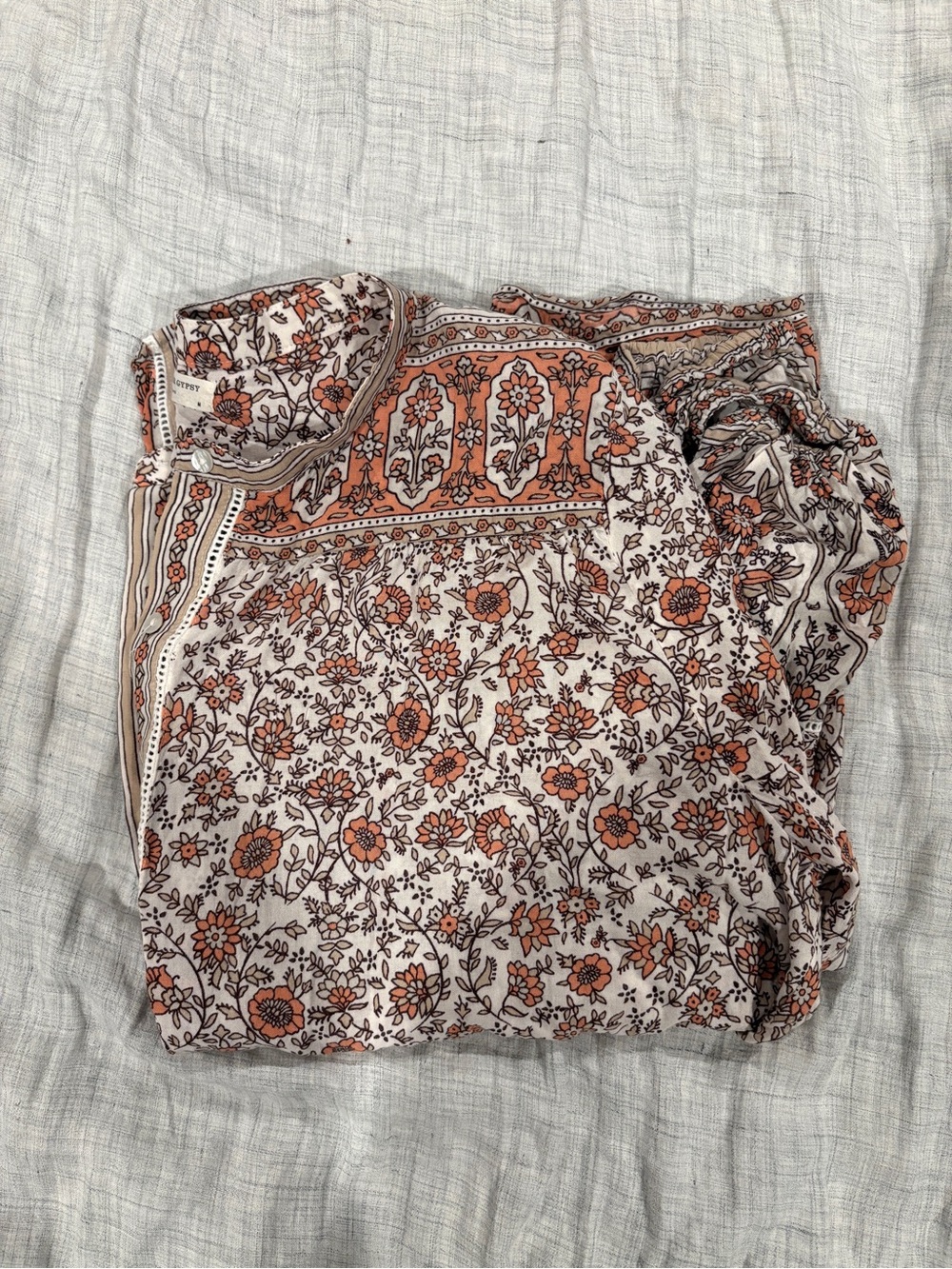 Spell Jasmine Blouse in Cream - Picture 7 of 8